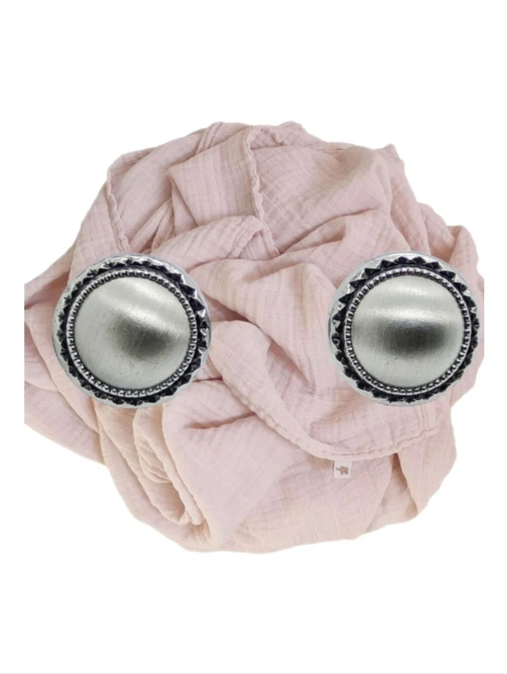 Silver Tone Pierced Earrings